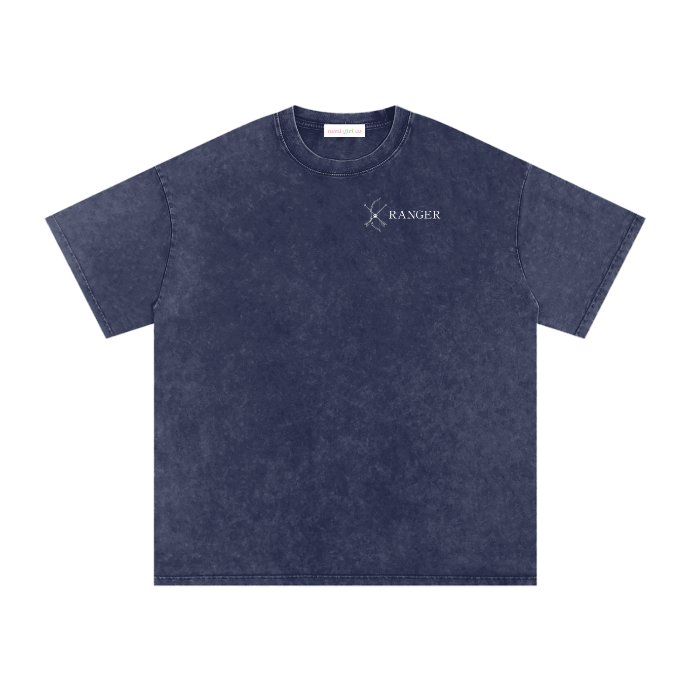 Ranger Tarot Card Snow Wash Cotton Shirt | TTRPT Character Class Tee