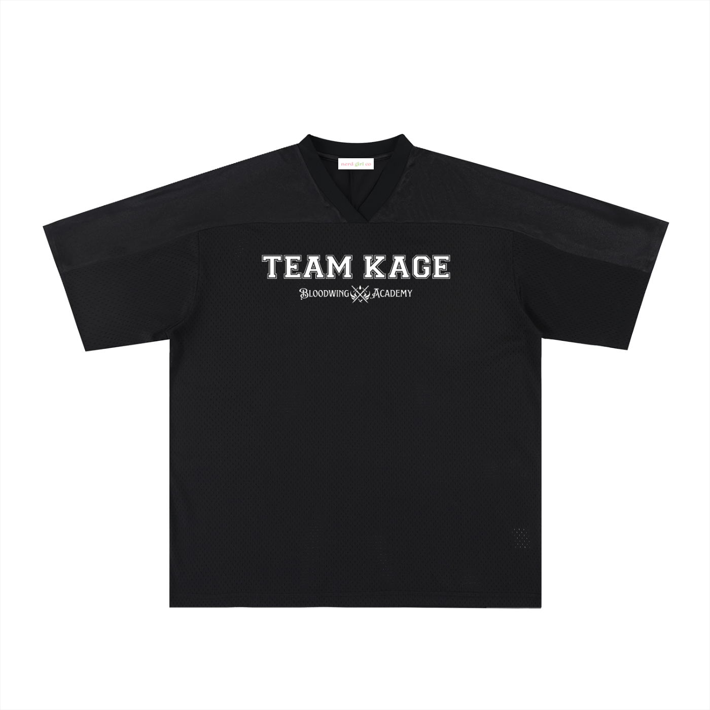 Team Kage Oversized Mesh Fantasy Jersey | Officially Licensed Bloodwing Academy Merch | Briar Boleyn Romantasy