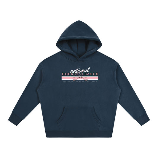 Romance Hockey League Oversize Fleeced Hoodie | Hockey Romance Book Reader Gift