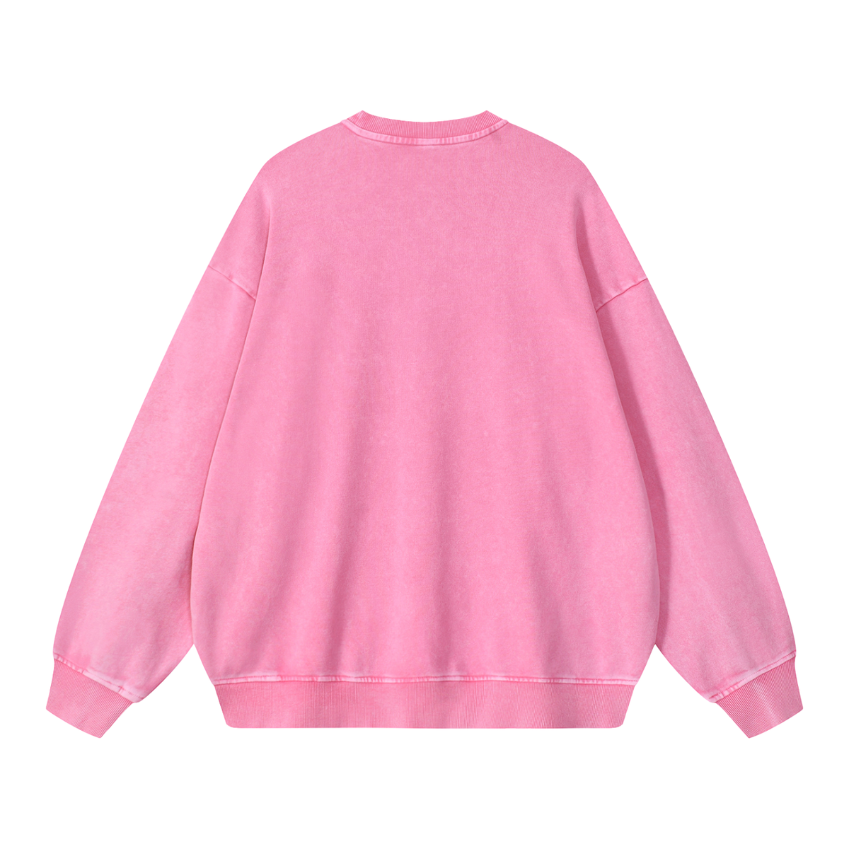 Just A Girl Mimic TTRPG Snow Washed Oversized Sweatshirt