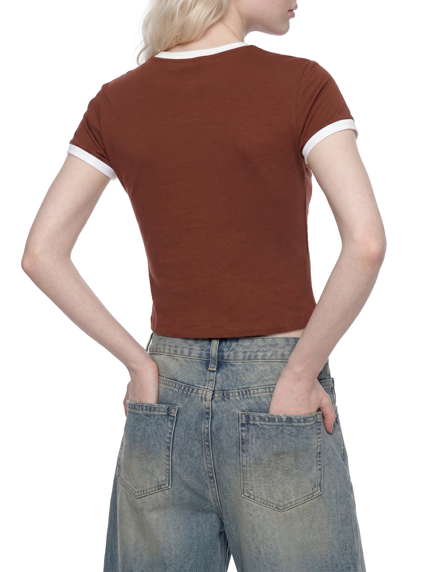 Camp Cliffhanger Lake Slim Color Block T-Shirt